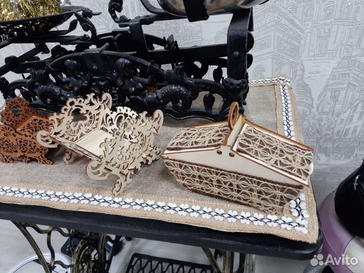 Коробка подарочная крафт, шкатулки