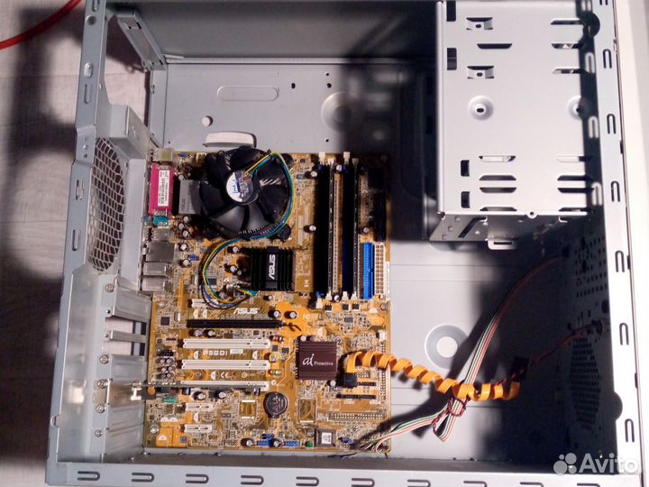 Связка материнская плата. Asus P5GD1 PRO + cpu