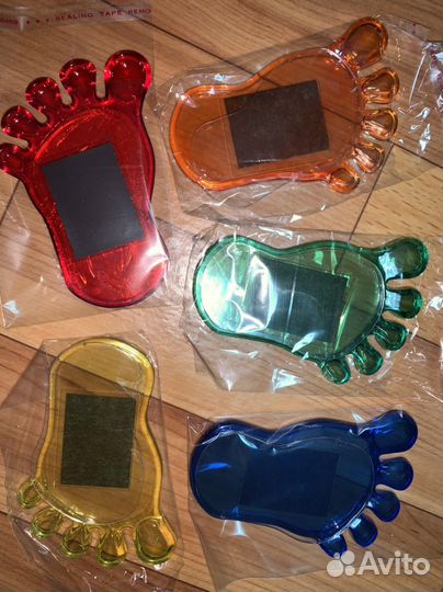 Фоторамка магнит пяточка прямоугольная