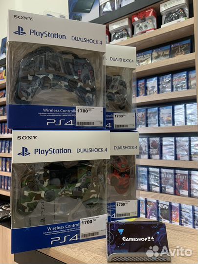 Новые/Геймпады для Playstation 4