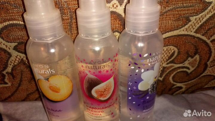 Спреи, гели, скрабы avon Эйвон
