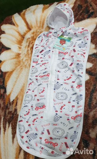 Пеленка кокон на молнии