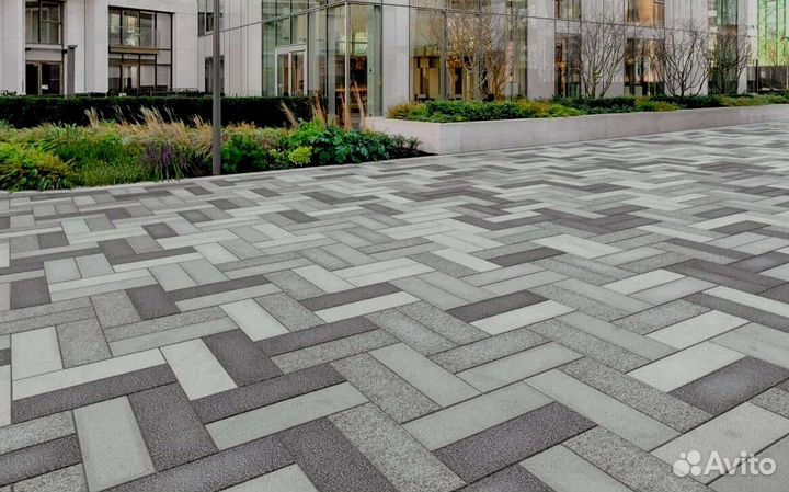 Тротуарная плитка от завода Поревит