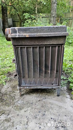 Чугунная печь для бани