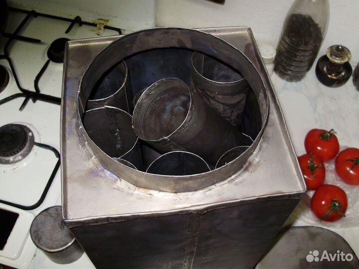 Печка для палатки титановая