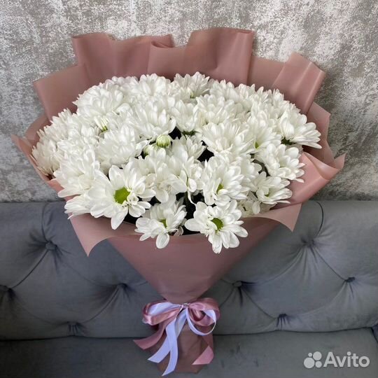 Шикарный Букет из Хризантем Доставка