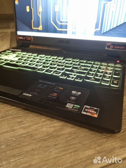 Игровой ноутбук Asus TUF Gaming A15 FA506IHR