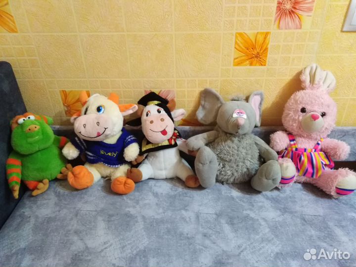 Мягкие игрушки разные
