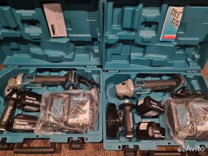 Аккумуляторная болгарка Makita DGA504RME