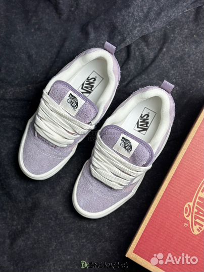 Кеды дутые Vans Knu Skool лиловые 36,39,40