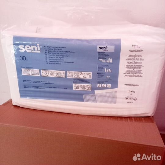 Подгузники для взрослых Seni 3 (L)