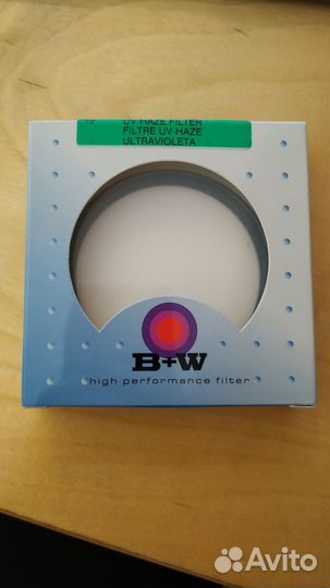 Светофильтр B+W F-Pro 010 E UV-Haze 72mm
