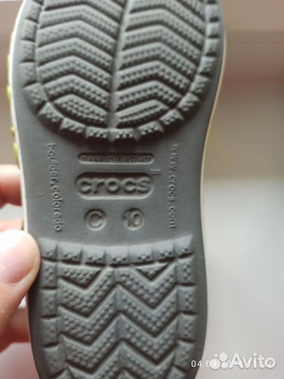 Сандалии crocs детские 27