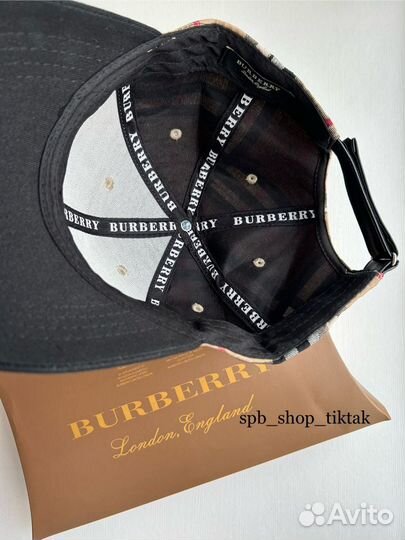 Бейсболка Burberry brown