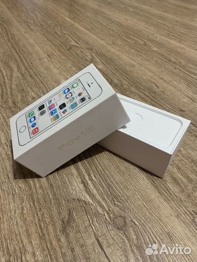 Коробка iPhone 5s gold