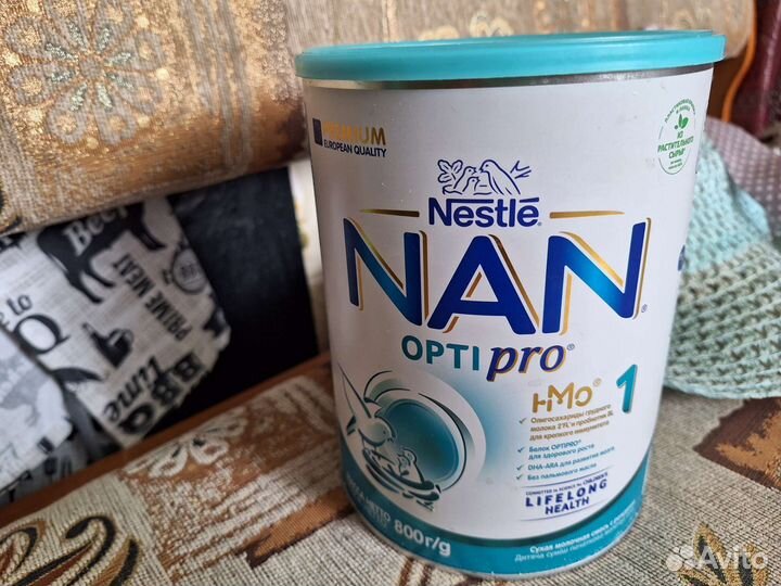 Детская смесь нутрилон, нестажен, нан