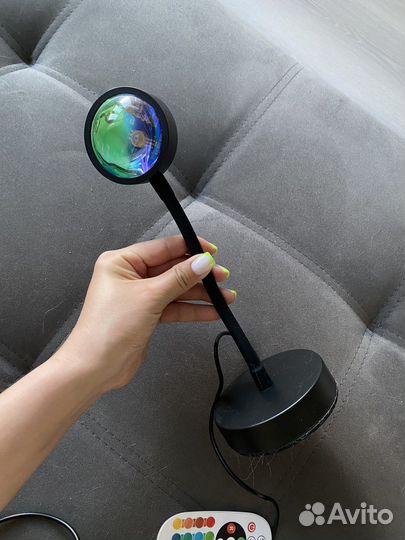 Лампа закат