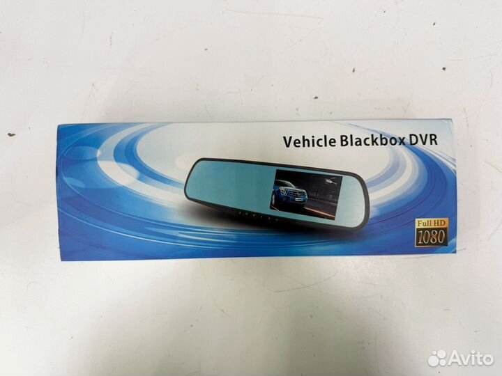 Видеорегистратор-зеркало с двумя камер. DVR MS-430