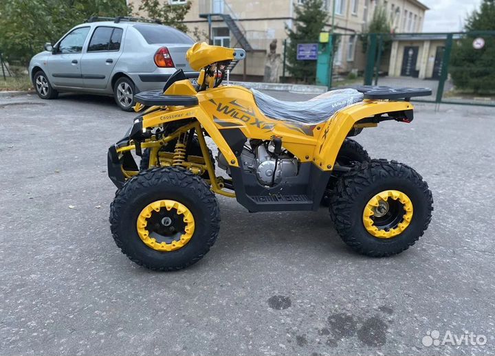 Квадроцикл motoland wild X 125 yellow