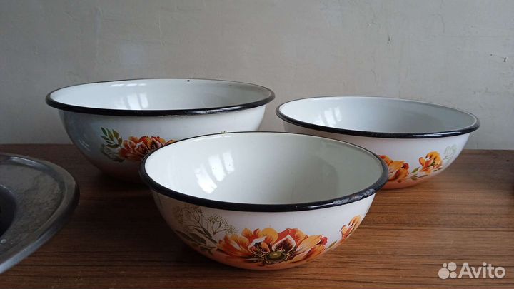 Посуда эмалированная