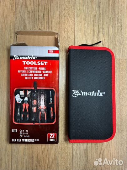 Набор инструментов matrix 13561, 22 предмета