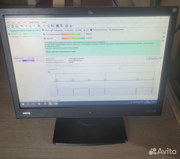Монитор Benq 19 дюймов 1440х900