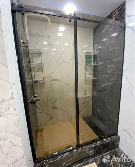 Душевые стеклянные перегородки с гарантией