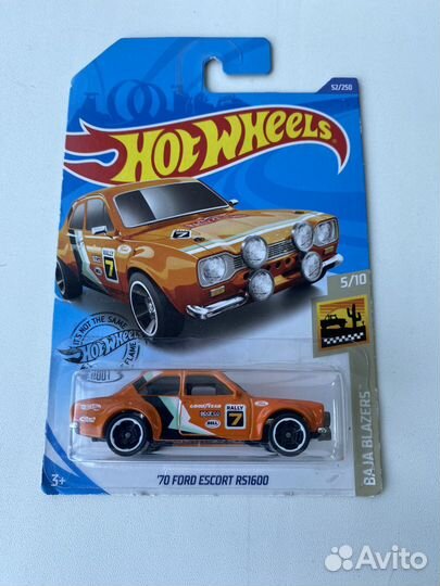 Hot wheels Ford Escort rs1600