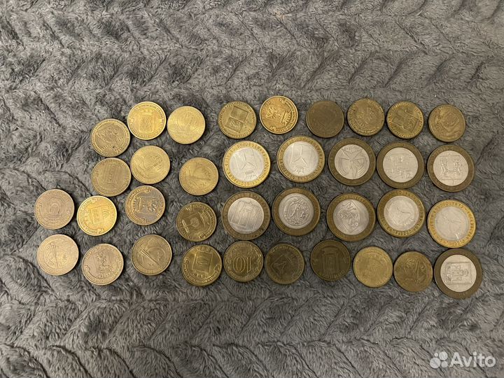 Монеты юбилейные 10рублей