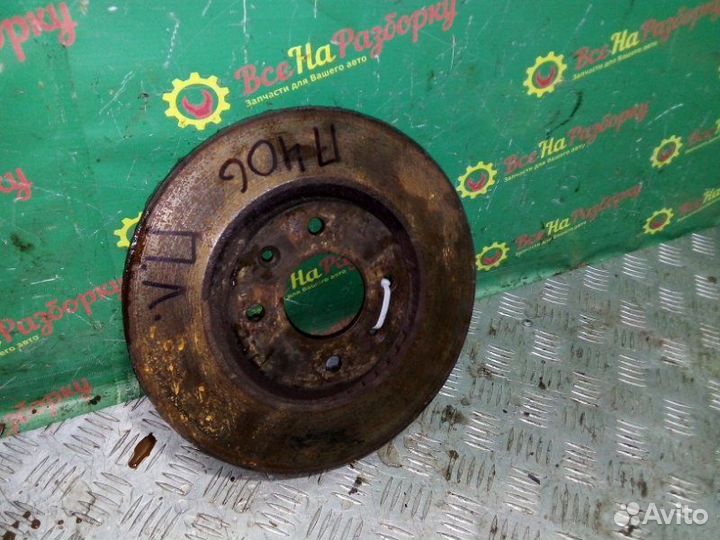 Тормозной диск передний левый Peugeot 406 седан