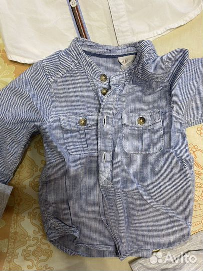Рубашка для мальчика от года