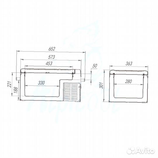 Холодильник для авто компрессорный