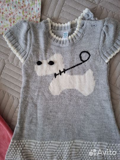 Костюм для девочки 86 и платье в подарок