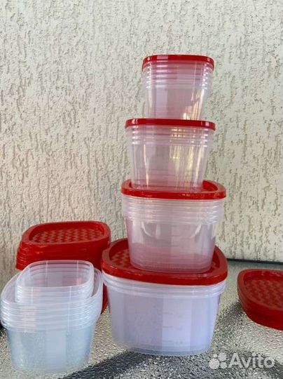 Пищевые пластиковые контейнеры,набор контейнеров