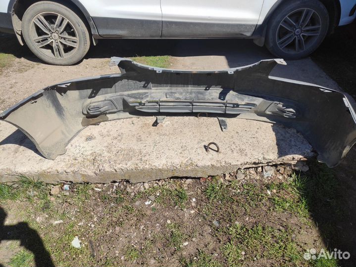 Бампер передний на hyundai accent