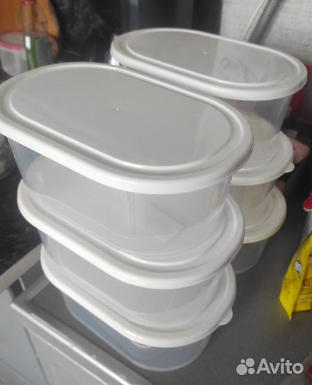 Контейнеры для хранения новый Набор 6шт