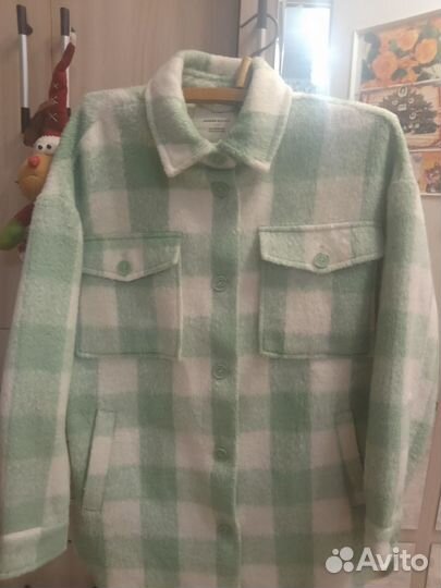 Рубашка в клетку женская