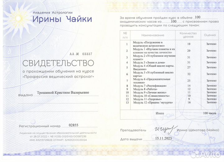 Ведический астролог