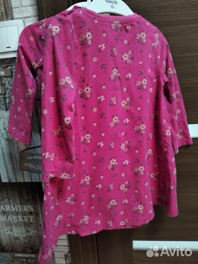 Платья для девочки (двойни) 92