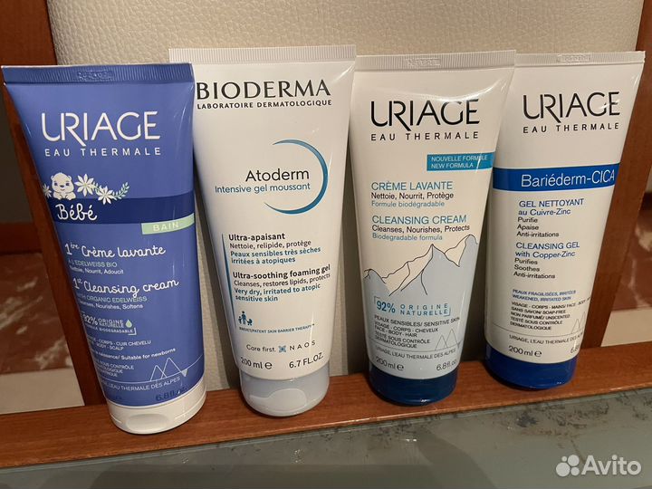Гель Uriage Bioderma новые