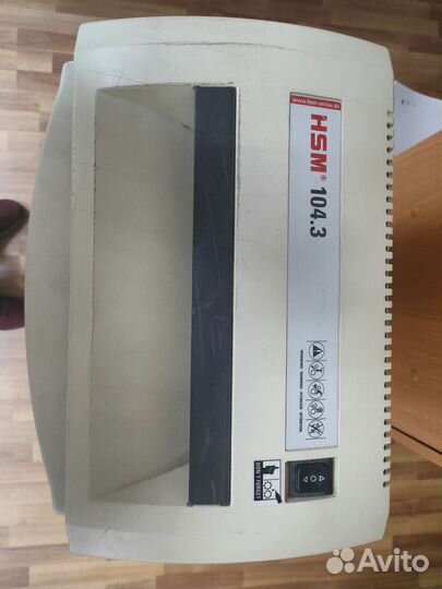 Уничтожитель бумаги HSM 104.3