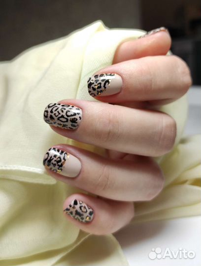Маникюр с покрытием гель лак