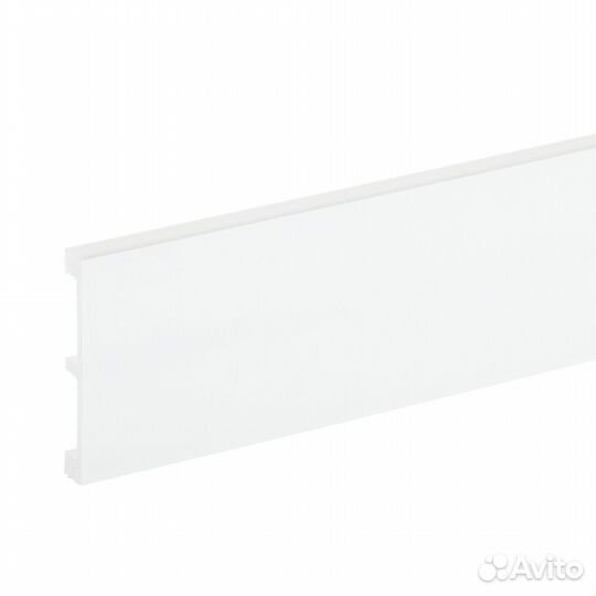 Плинтус Cosca 99х15х2000 мм белый PX049