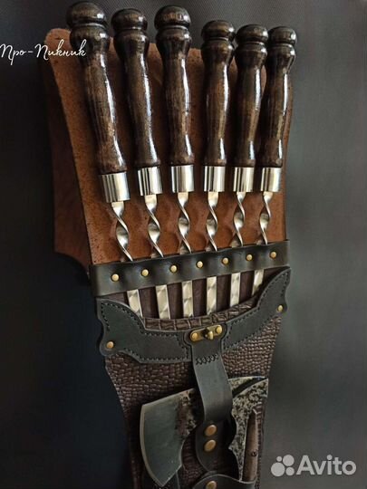 Премиальный набор шампуров 