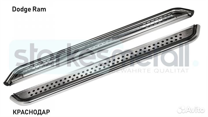 Пороги подножки Dodge Ram Style