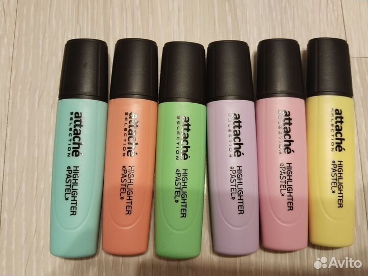 Маркеры, текстовыделители