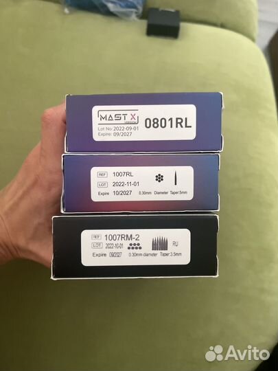 Картриджи для перманентного макияжа