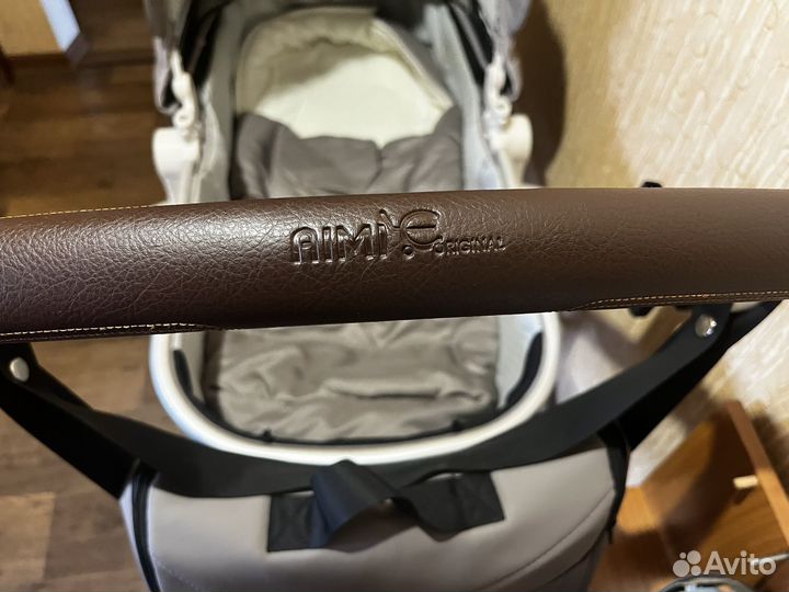 Коляска farfello в эко коже 3 в 1