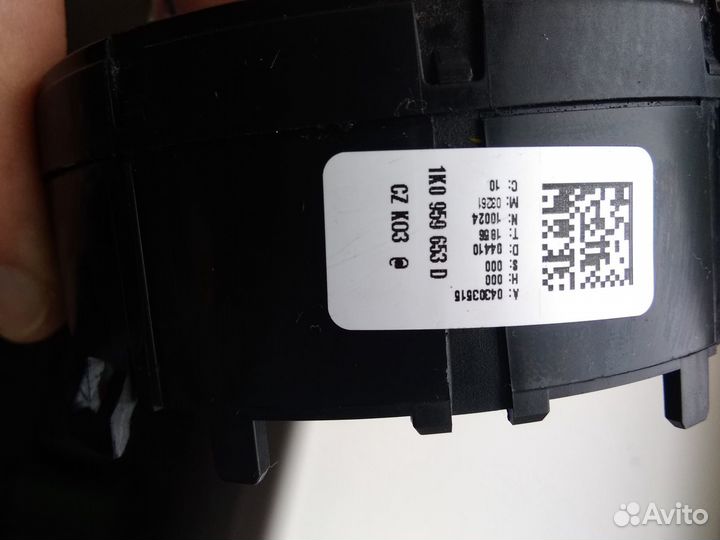 Подрулевой шлейф для SRS Ауди A3 8P VAG 1K0959653D