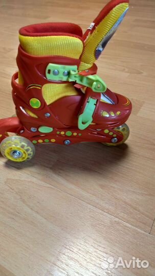 Роликовые коньки детские раздвижные 26